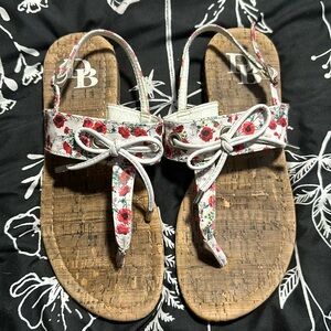 Dana Bachman Floral Sandals